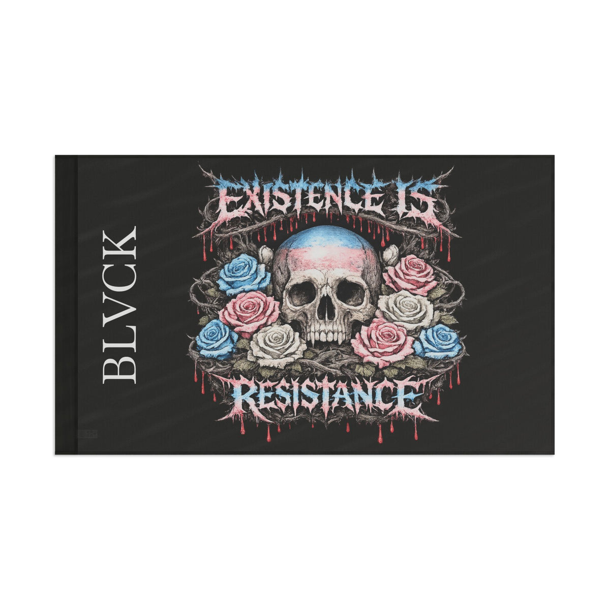BLVCK Flag // Existence Is Resistance Edition