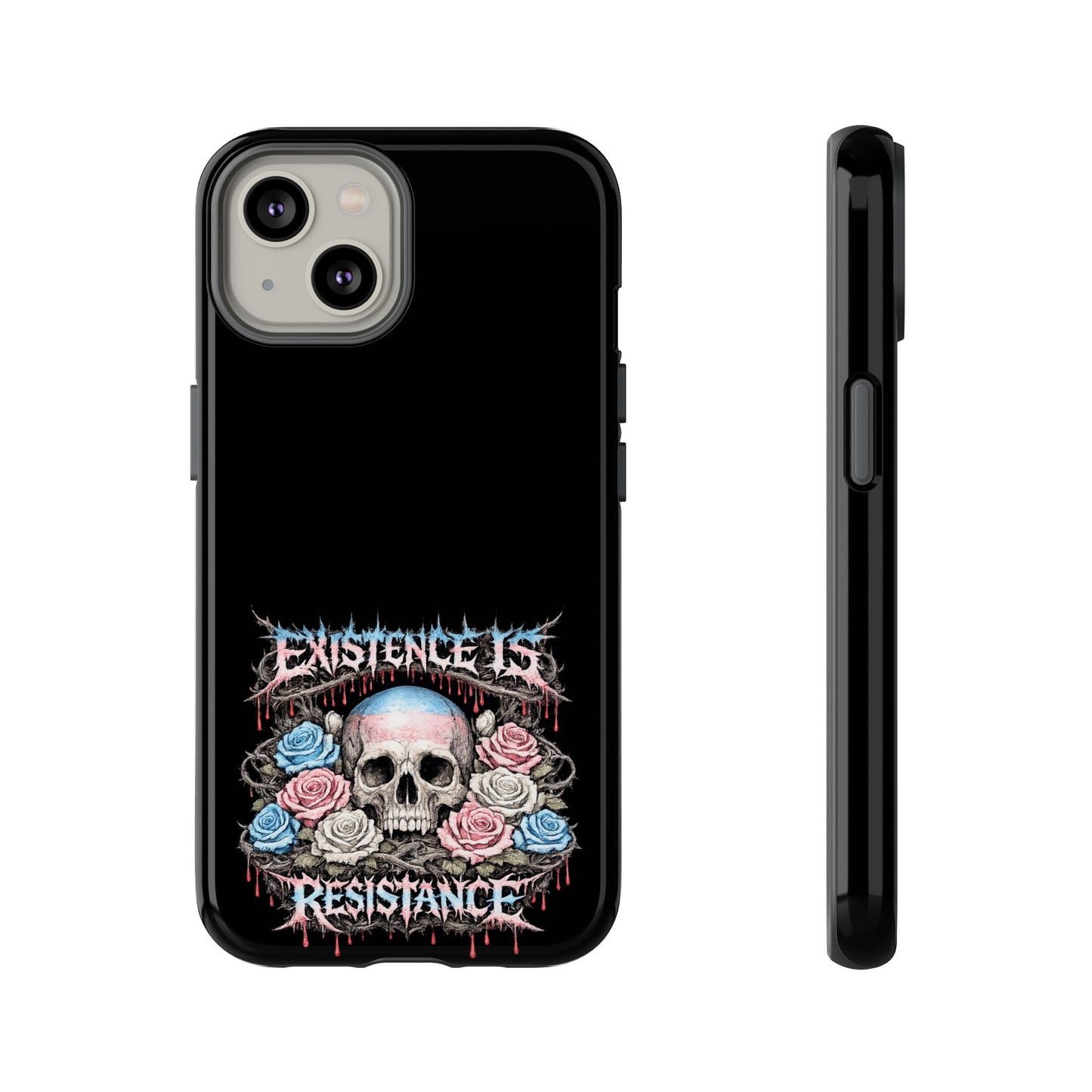 BLVCK // Existence Is Resistance - iPhone Case