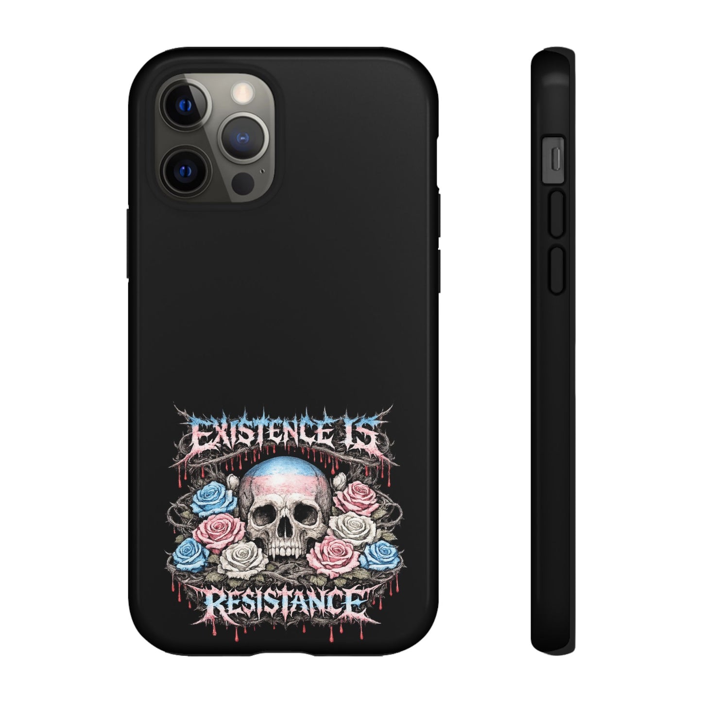 BLVCK // Existence Is Resistance - iPhone Case