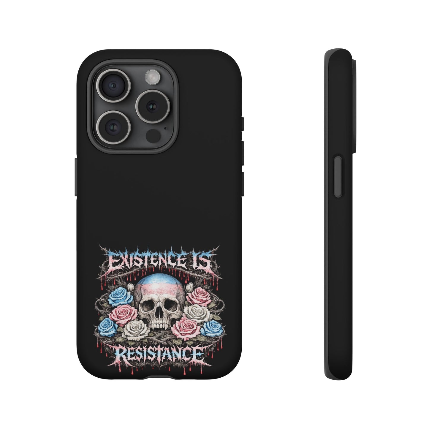 BLVCK // Existence Is Resistance - iPhone Case