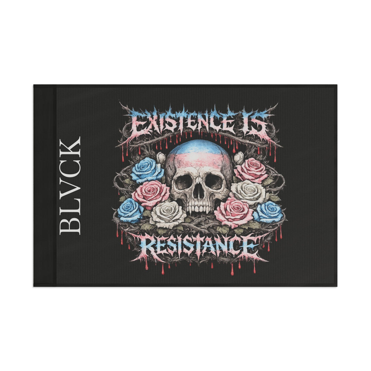 BLVCK Flag // Existence Is Resistance Edition