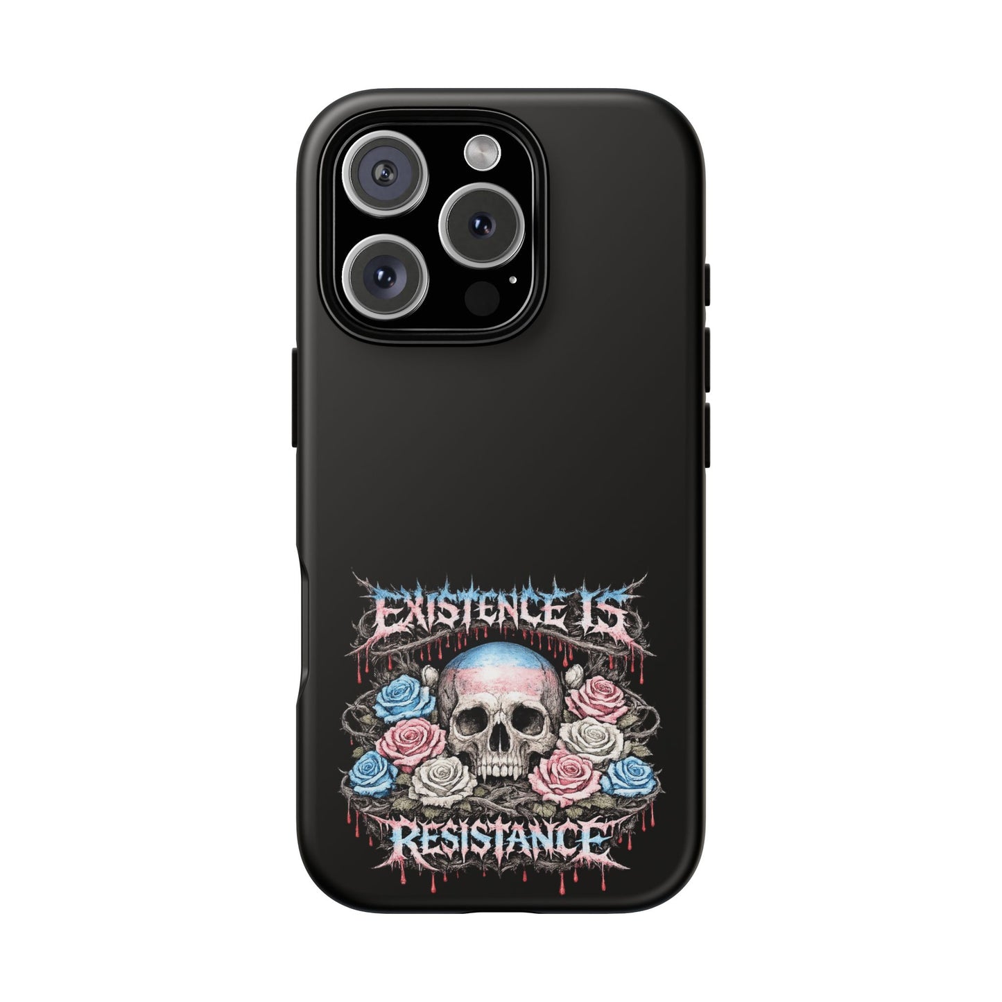 BLVCK // Existence Is Resistance - iPhone Case