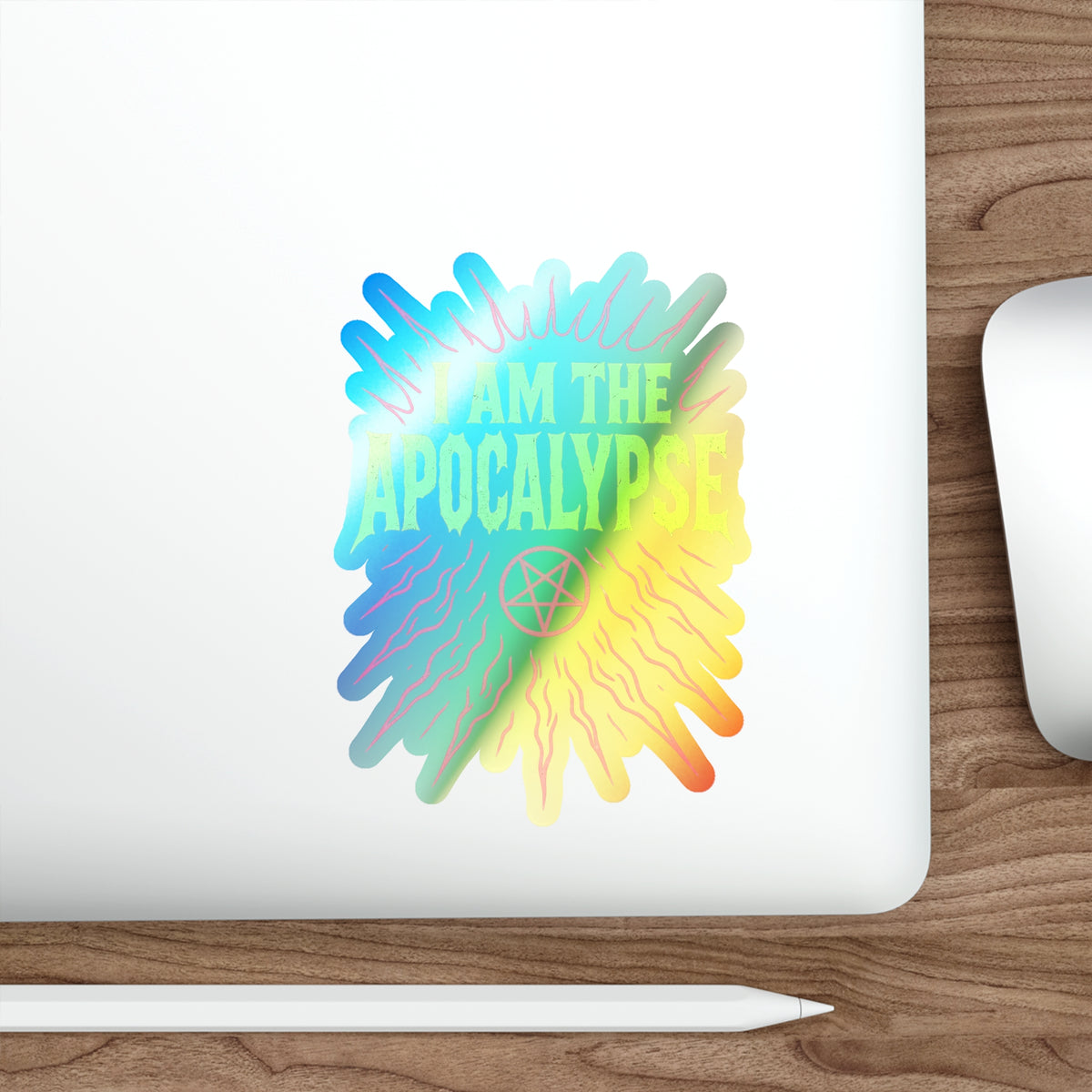 BLVCK // Holographic Sticker // Apocalypse Edition