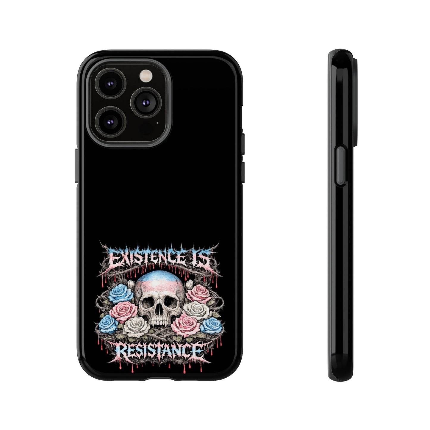 BLVCK // Existence Is Resistance - iPhone Case