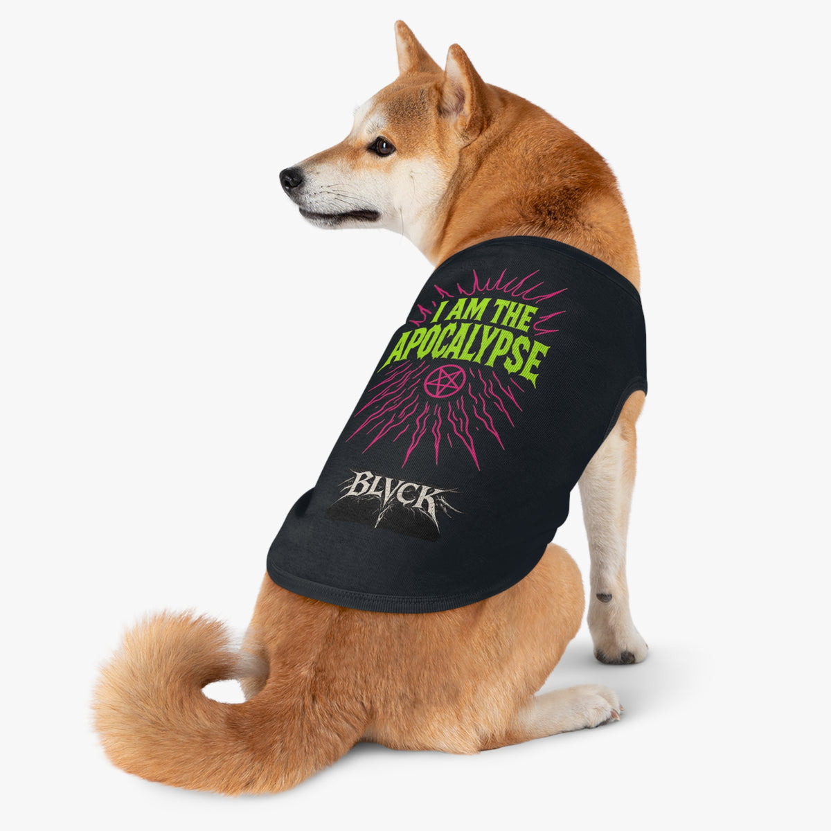 BLVCK // I Am THE Apocalypse - Animal Roommate Shirt