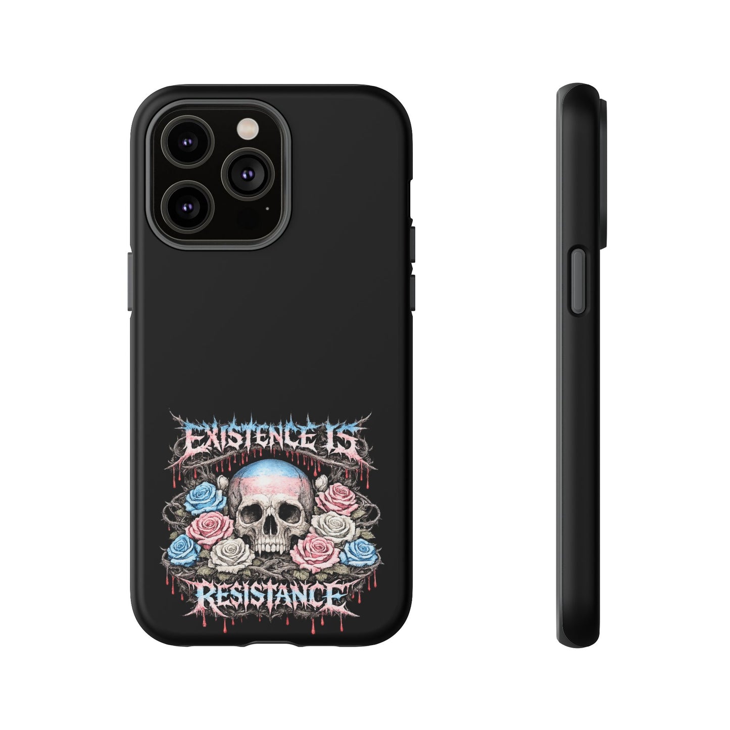 BLVCK // Existence Is Resistance - iPhone Case