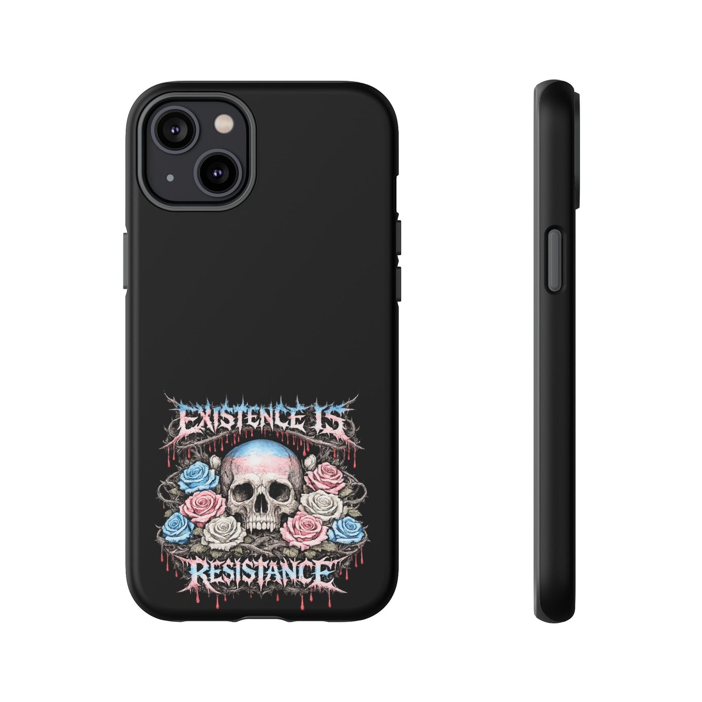 BLVCK // Existence Is Resistance - iPhone Case