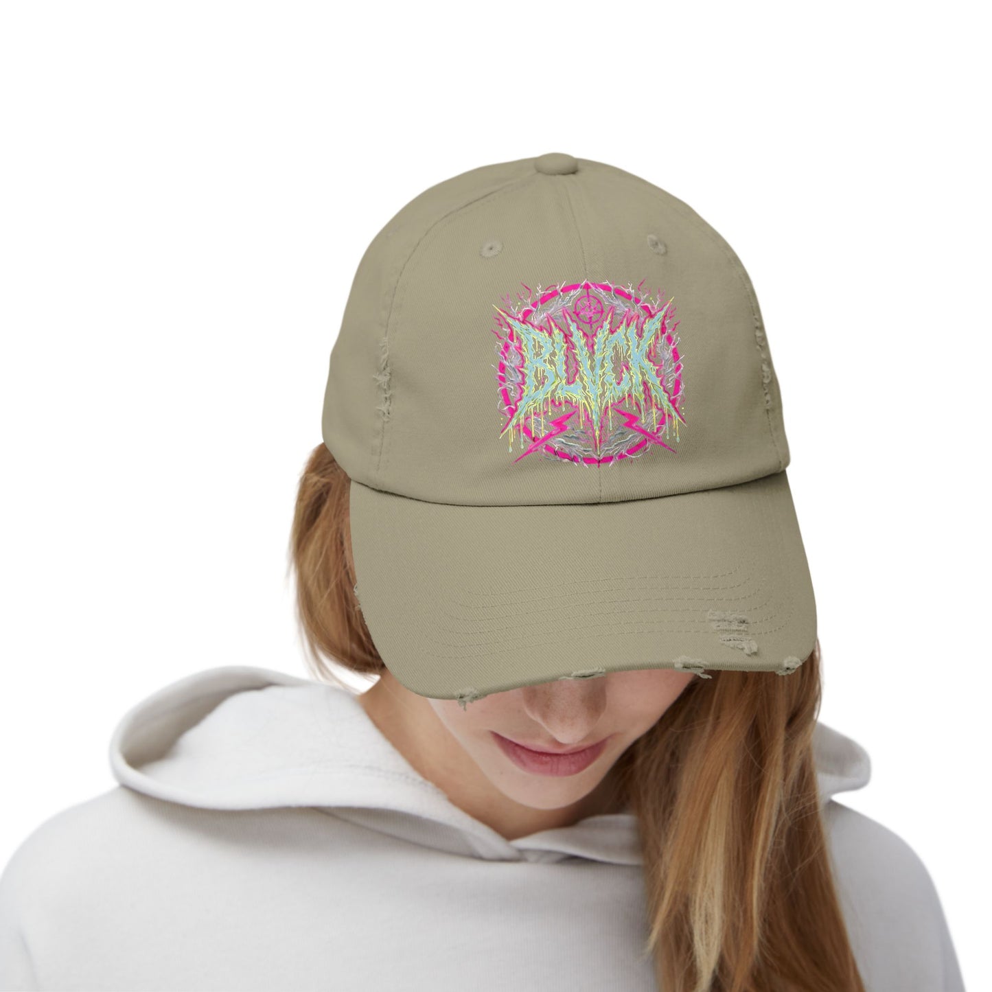 BLVCK // Transmutation Sigil - Distressed Cap