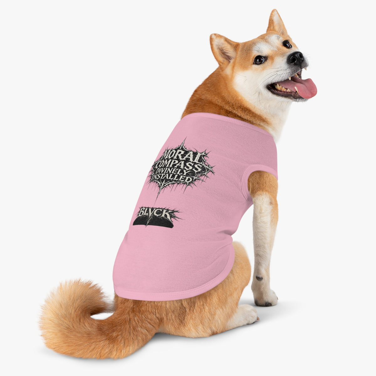 BLVCK // Moral Compass Divinely Installed - Animal Roommate Shirt
