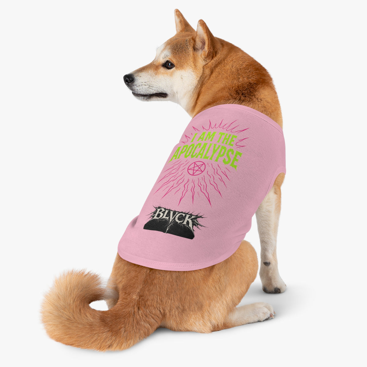 BLVCK // I Am THE Apocalypse - Animal Roommate Shirt
