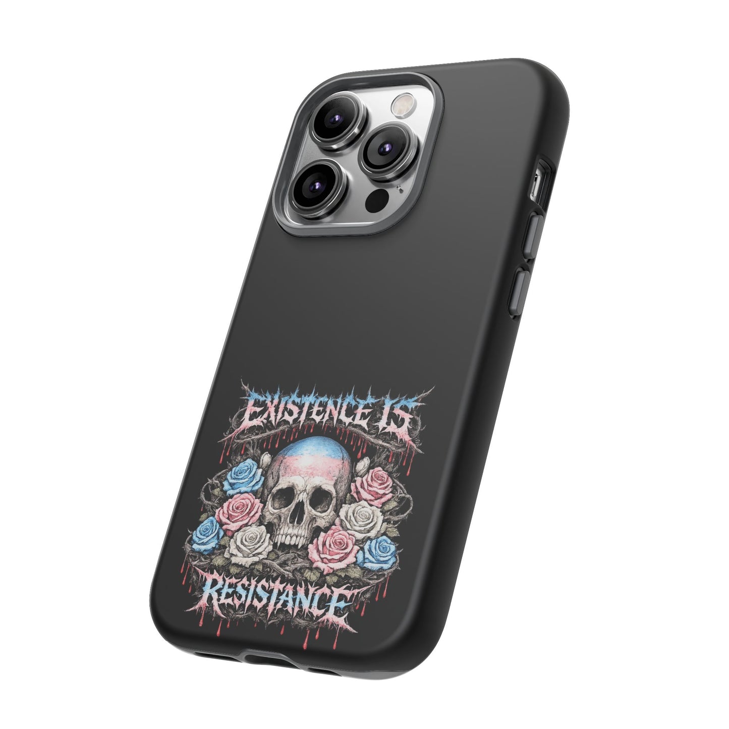 BLVCK // Existence Is Resistance - iPhone Case