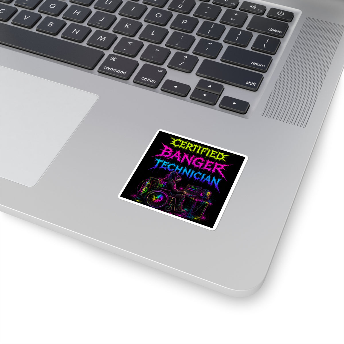 CERTIFIED BANGER TECHNICIAN // BLVCK Sticker