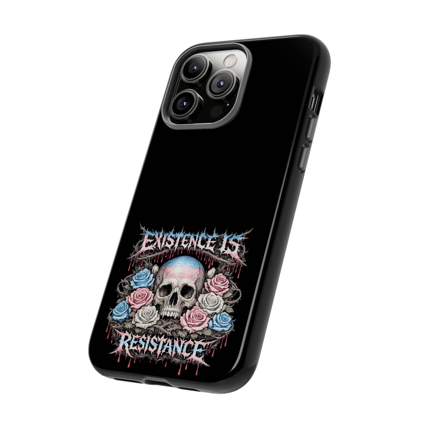 BLVCK // Existence Is Resistance - iPhone Case