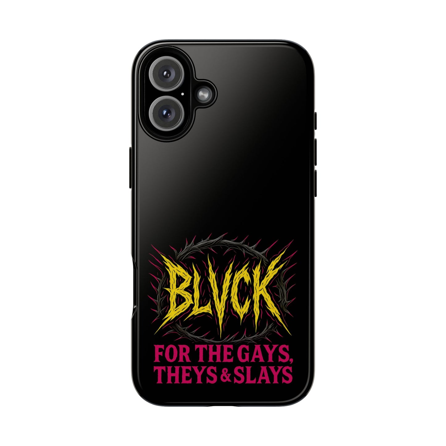 BLVCK // For the Gays, Theys & Slays iPhone Case