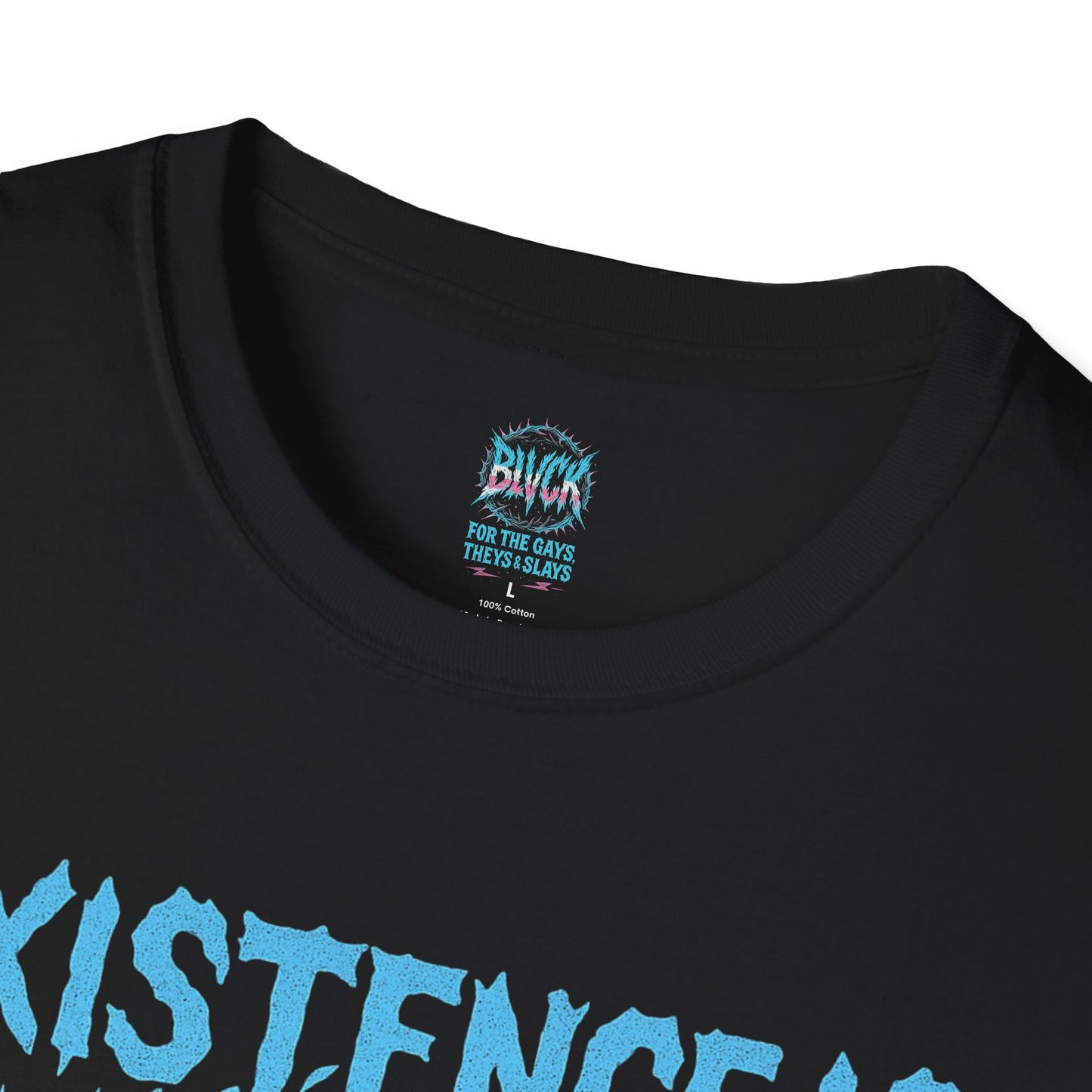 Existence Is Resistance – BLVCK Trans Liberation Tee