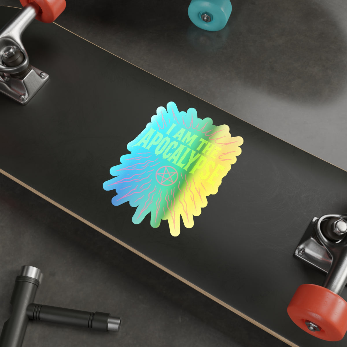 BLVCK // Holographic Sticker // Apocalypse Edition