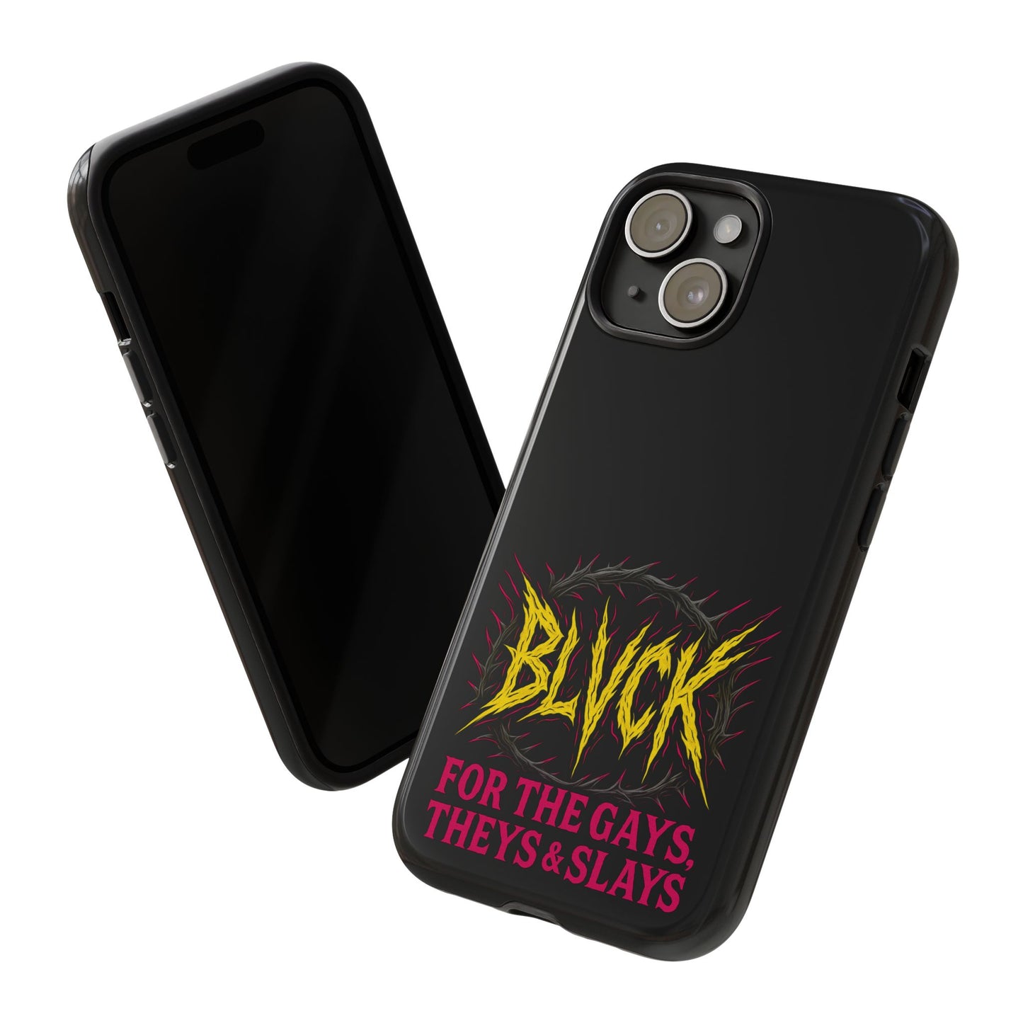 BLVCK // For the Gays, Theys & Slays iPhone Case