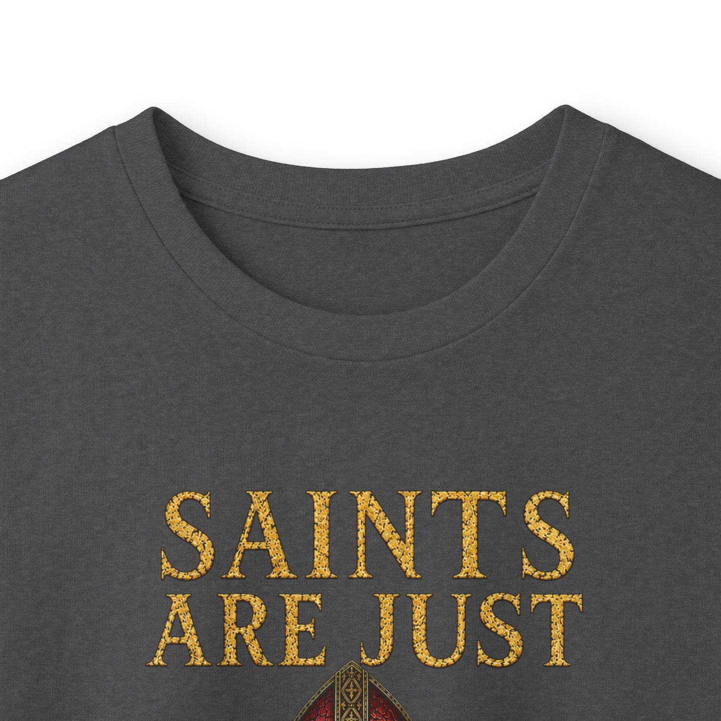 BLVCK // Saints Are Just Corpses - Long Sleeve Cotton Tee