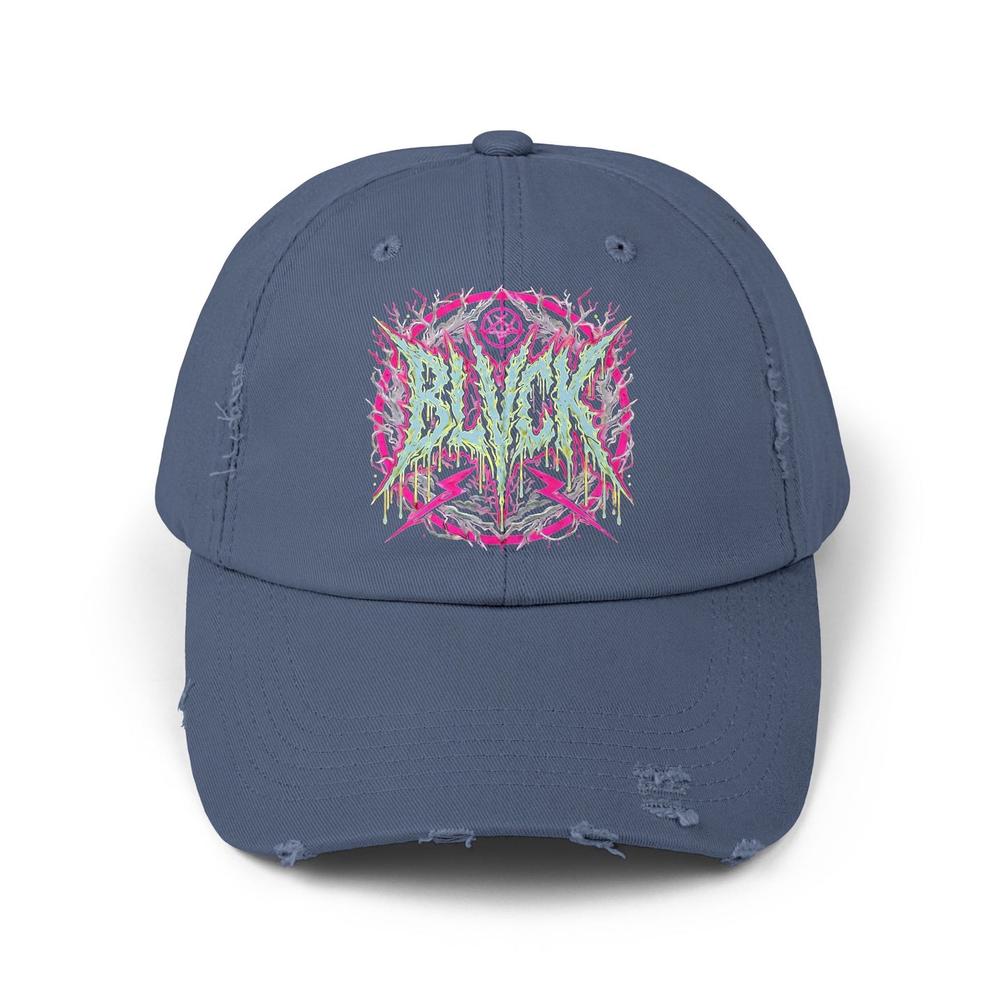 BLVCK // Transmutation Sigil - Distressed Cap
