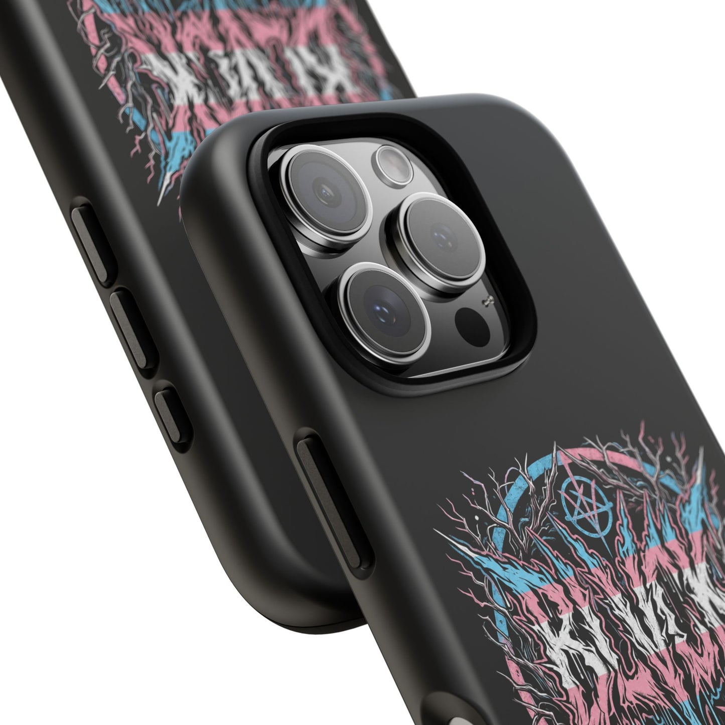 BLVCK // For the Gays, Theys & Slays (Trans Pride Edition) iPhone Case