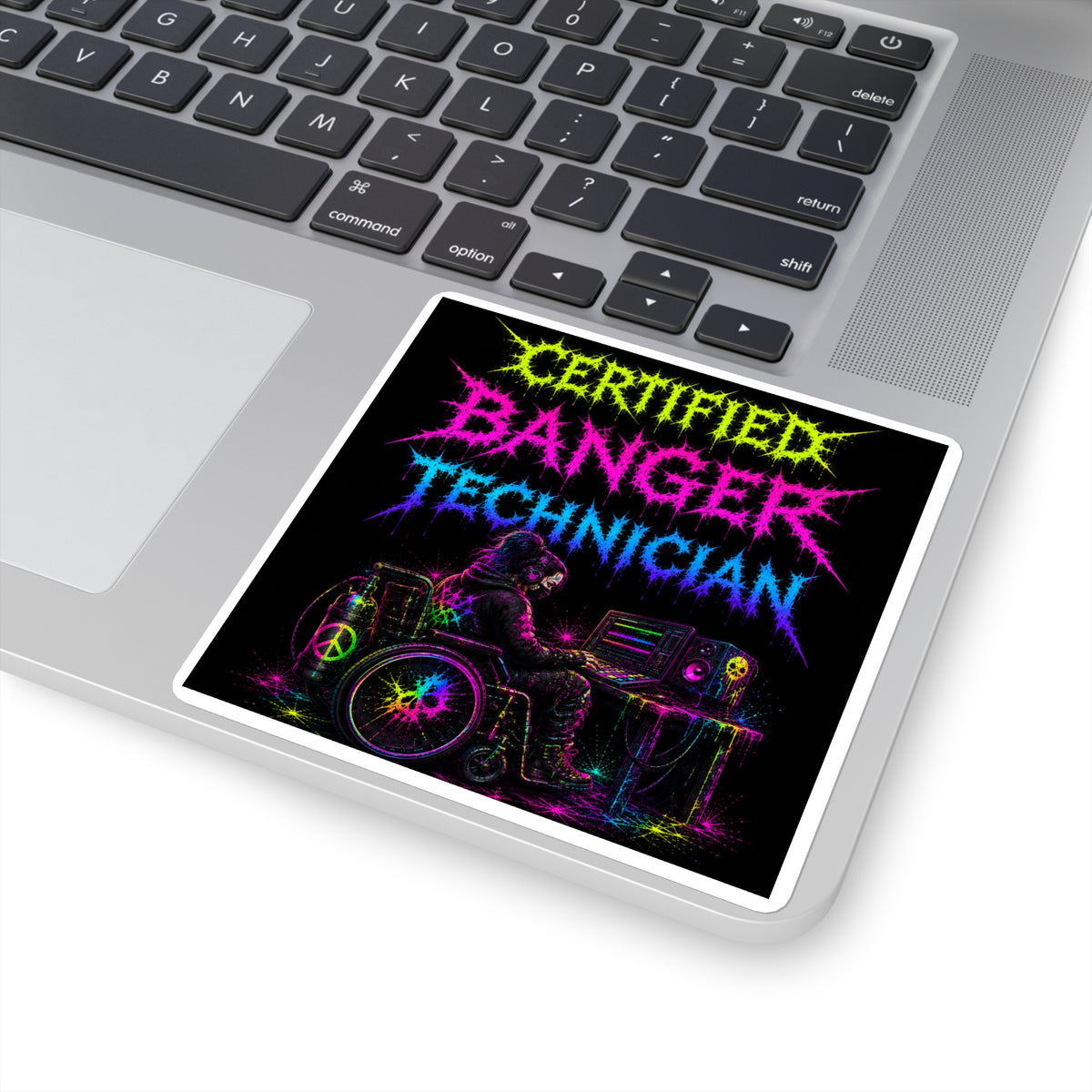 CERTIFIED BANGER TECHNICIAN // BLVCK Sticker