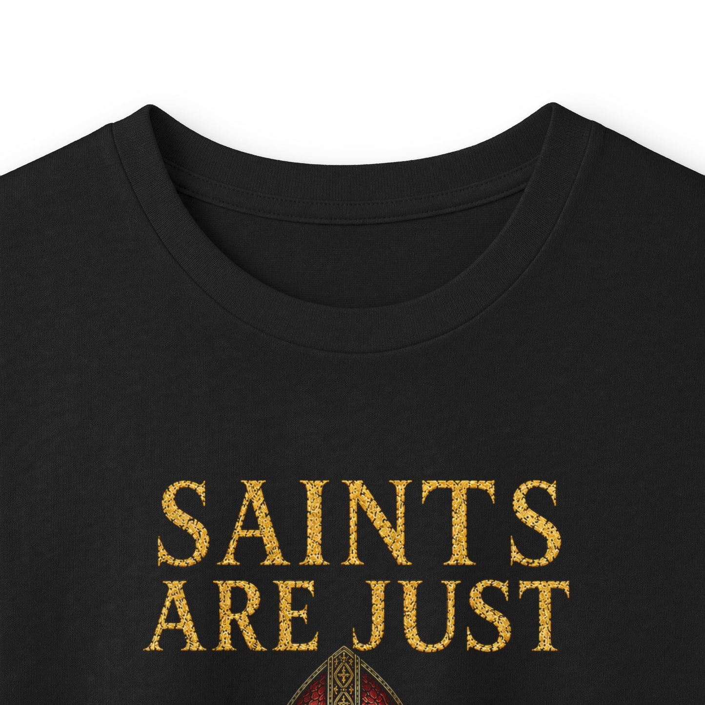 BLVCK // Saints Are Just Corpses - Long Sleeve Cotton Tee
