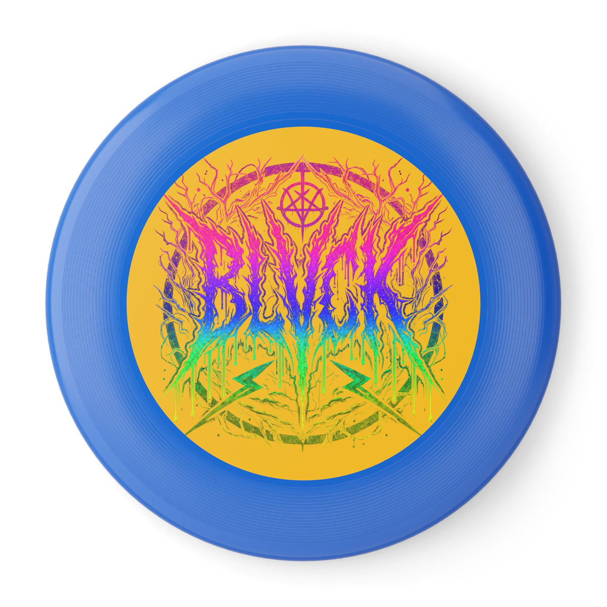 BLVCK // Good Puppy - Dog Toy // Neon Visibility Wham-O Frisbee