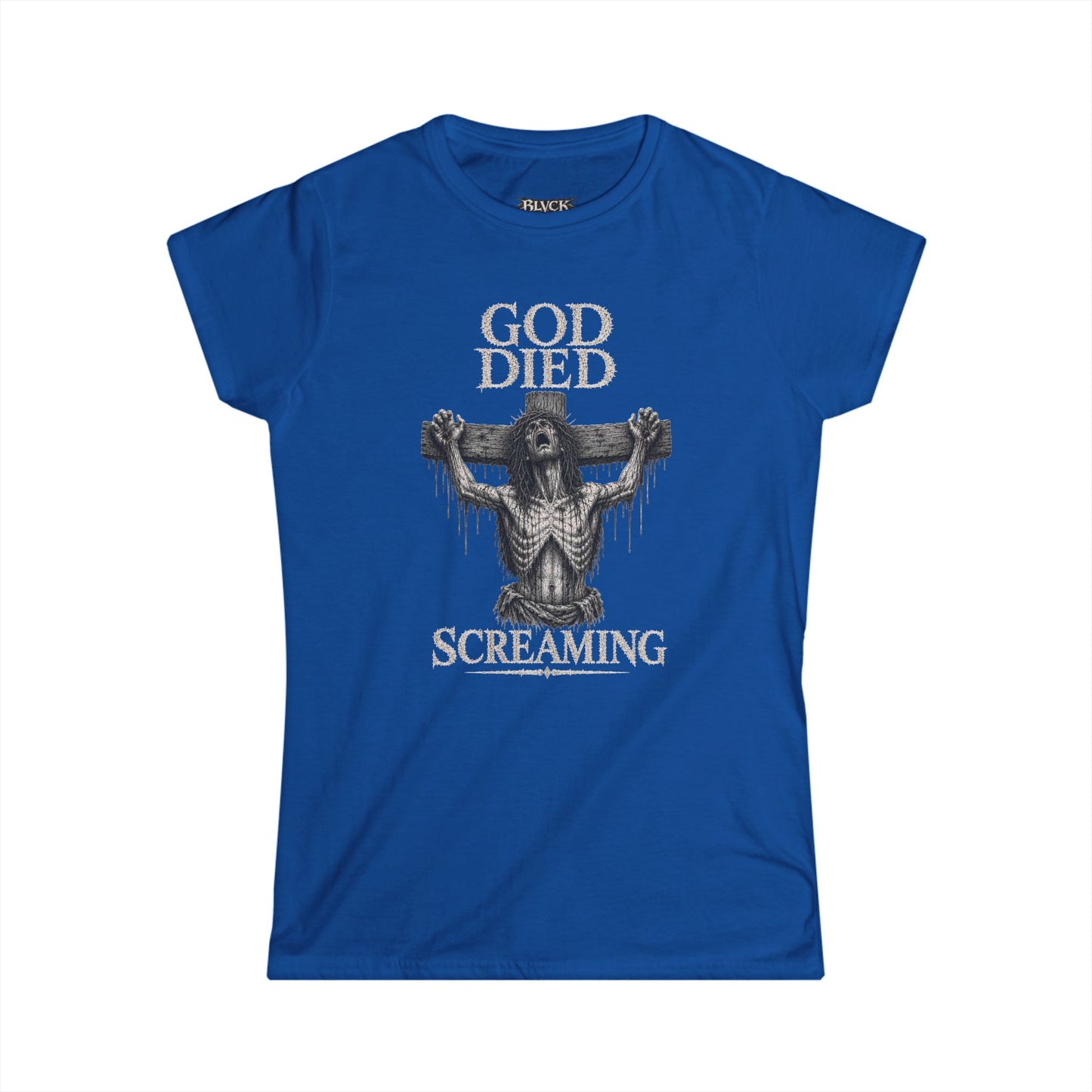 BLVCK // God Died Screaming - Women's Tee