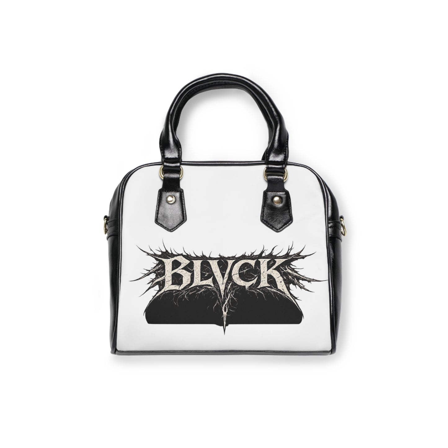 BLVCK // Blasphemous Yggdrasil Shoulder Handbag (Vegan Leather)