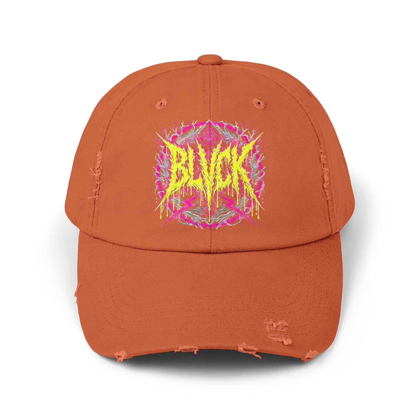 BLVCK Sigil // Distressed Cap