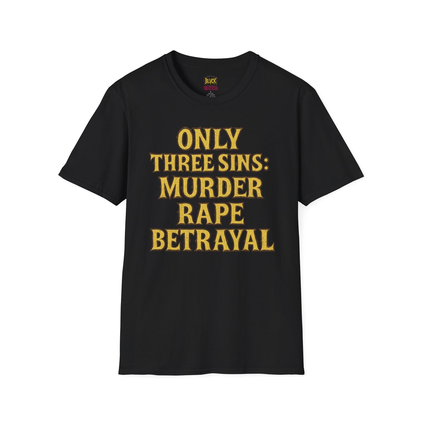 Three Sins // BLVCK Cyclical Truths Tee