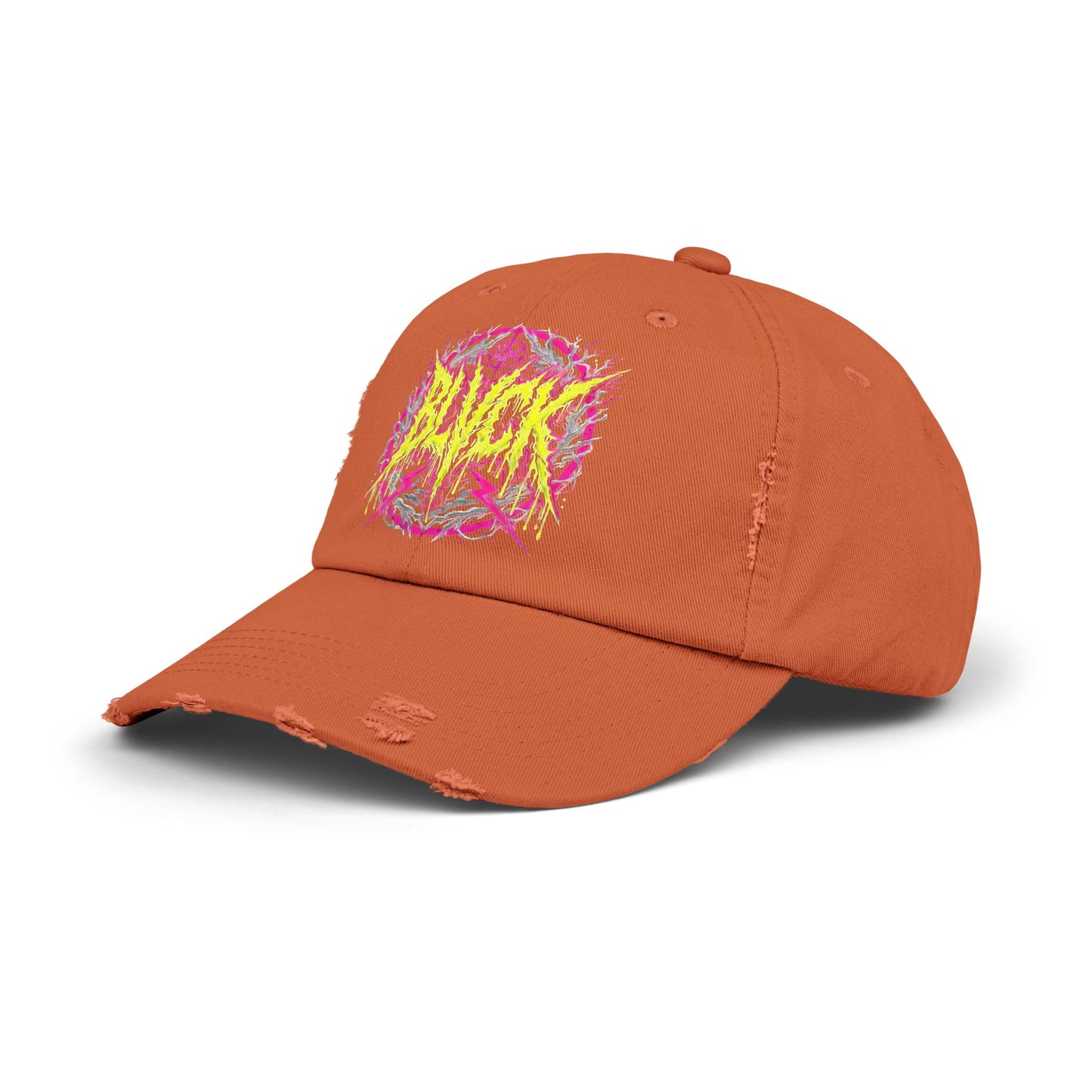 BLVCK Sigil // Distressed Cap
