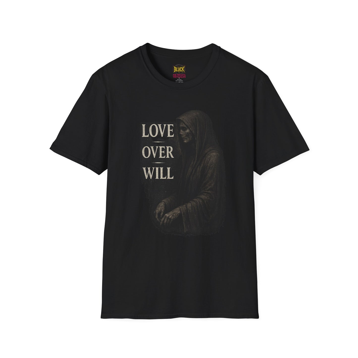 BLVCK // Love Over Will - Unisex Tee