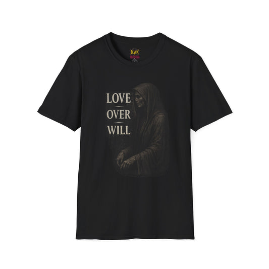 BLVCK // Love Over Will - Unisex Tee