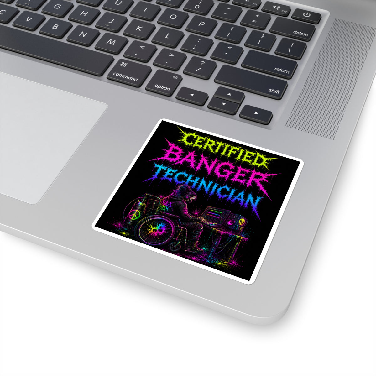 CERTIFIED BANGER TECHNICIAN // BLVCK Sticker