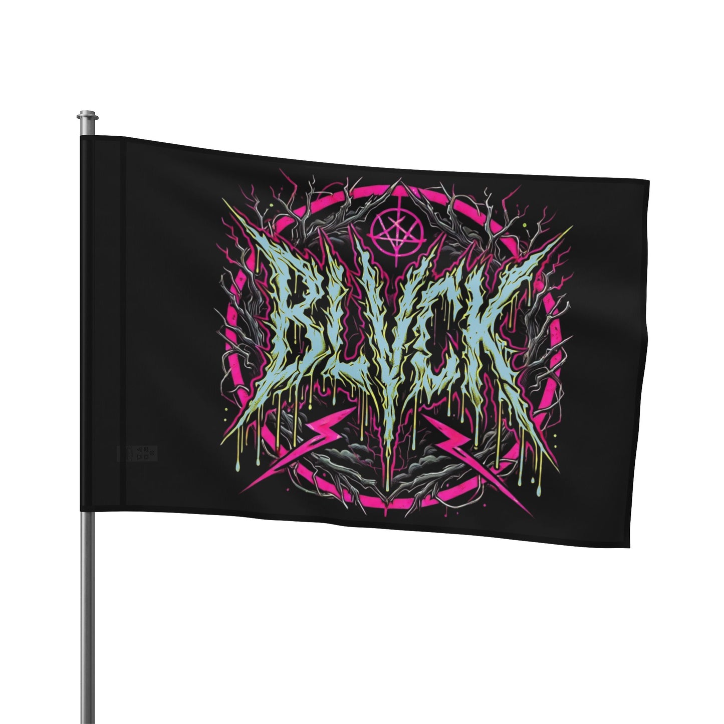 BLVCK Sigil Flag // Transmutation Edition