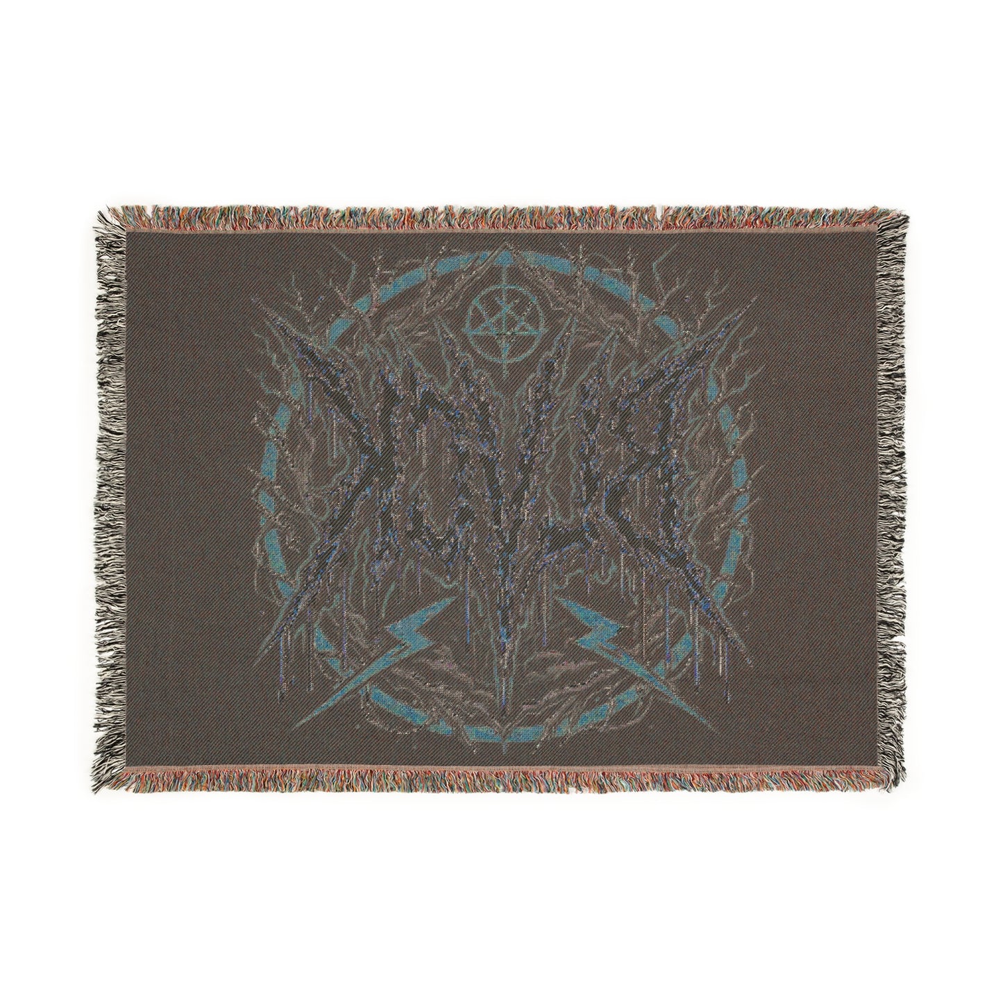 BLVCK Woven Blanket // Neon Inferno Edition