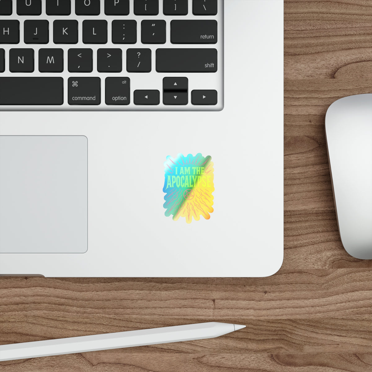 BLVCK // Holographic Sticker // Apocalypse Edition