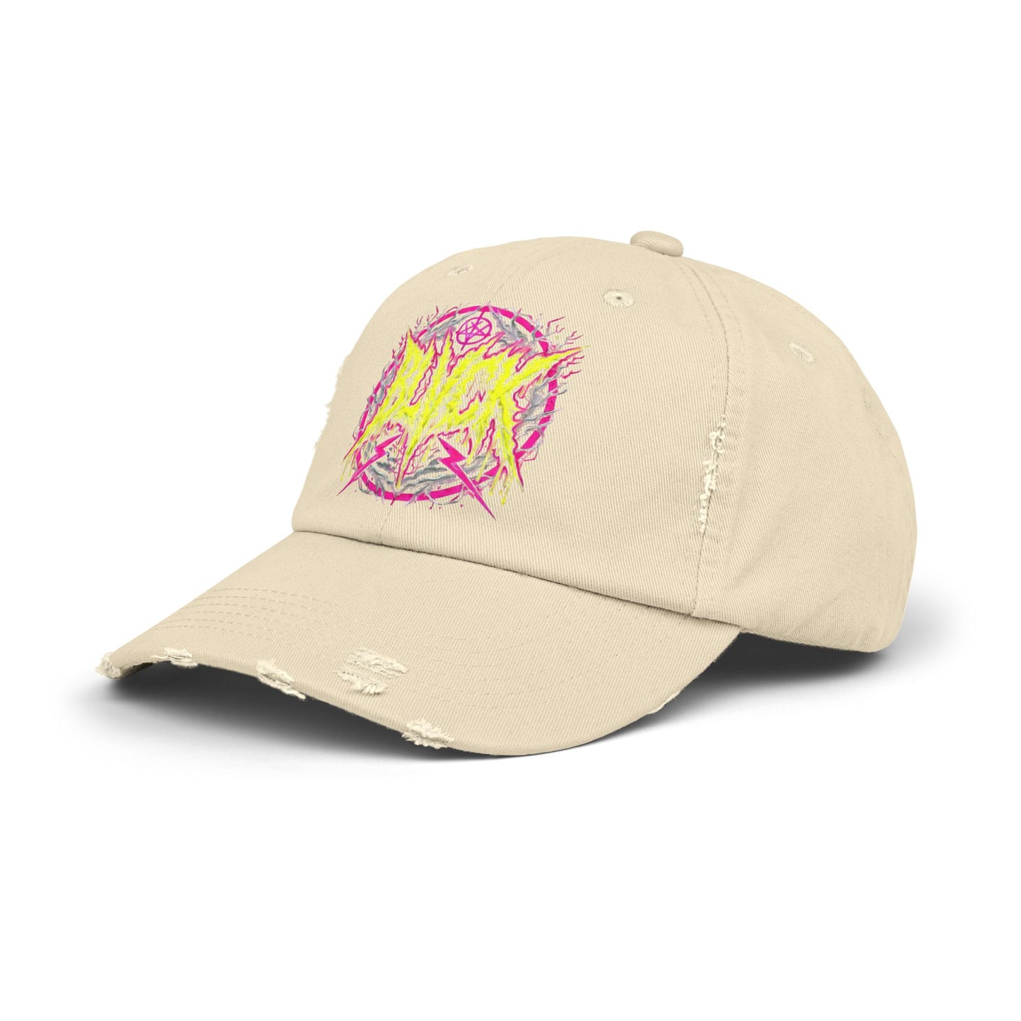BLVCK Sigil // Distressed Cap