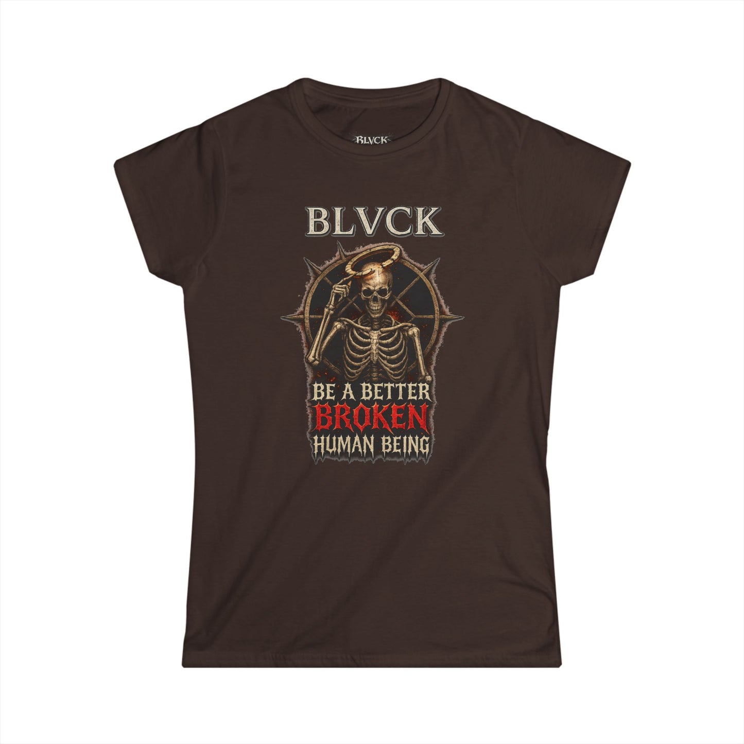 BLVCK // Better Broken Human Being - Women's Tee