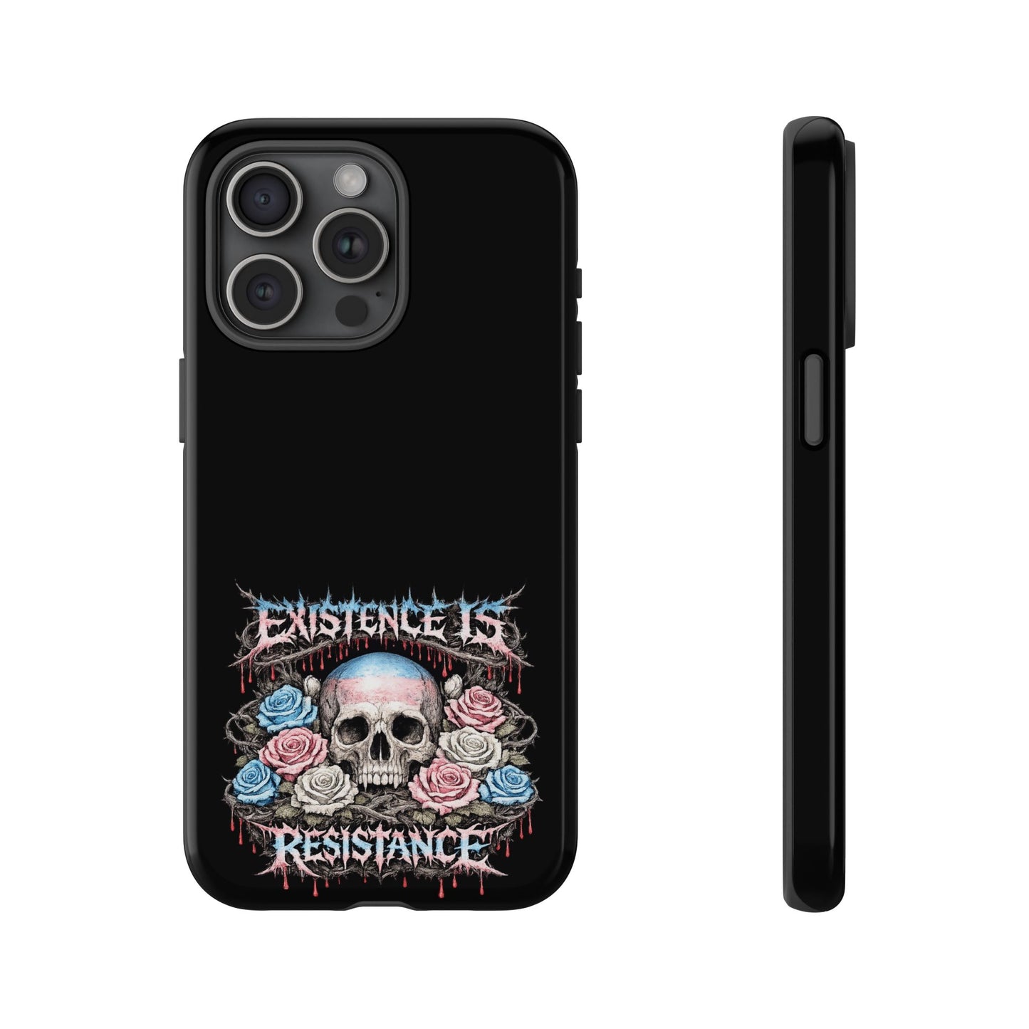 BLVCK // Existence Is Resistance - iPhone Case