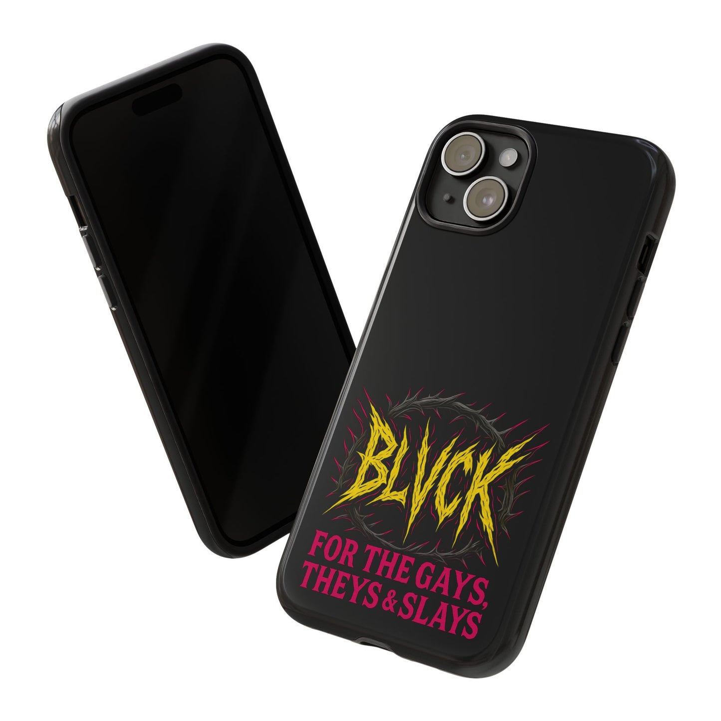 BLVCK // For the Gays, Theys & Slays iPhone Case