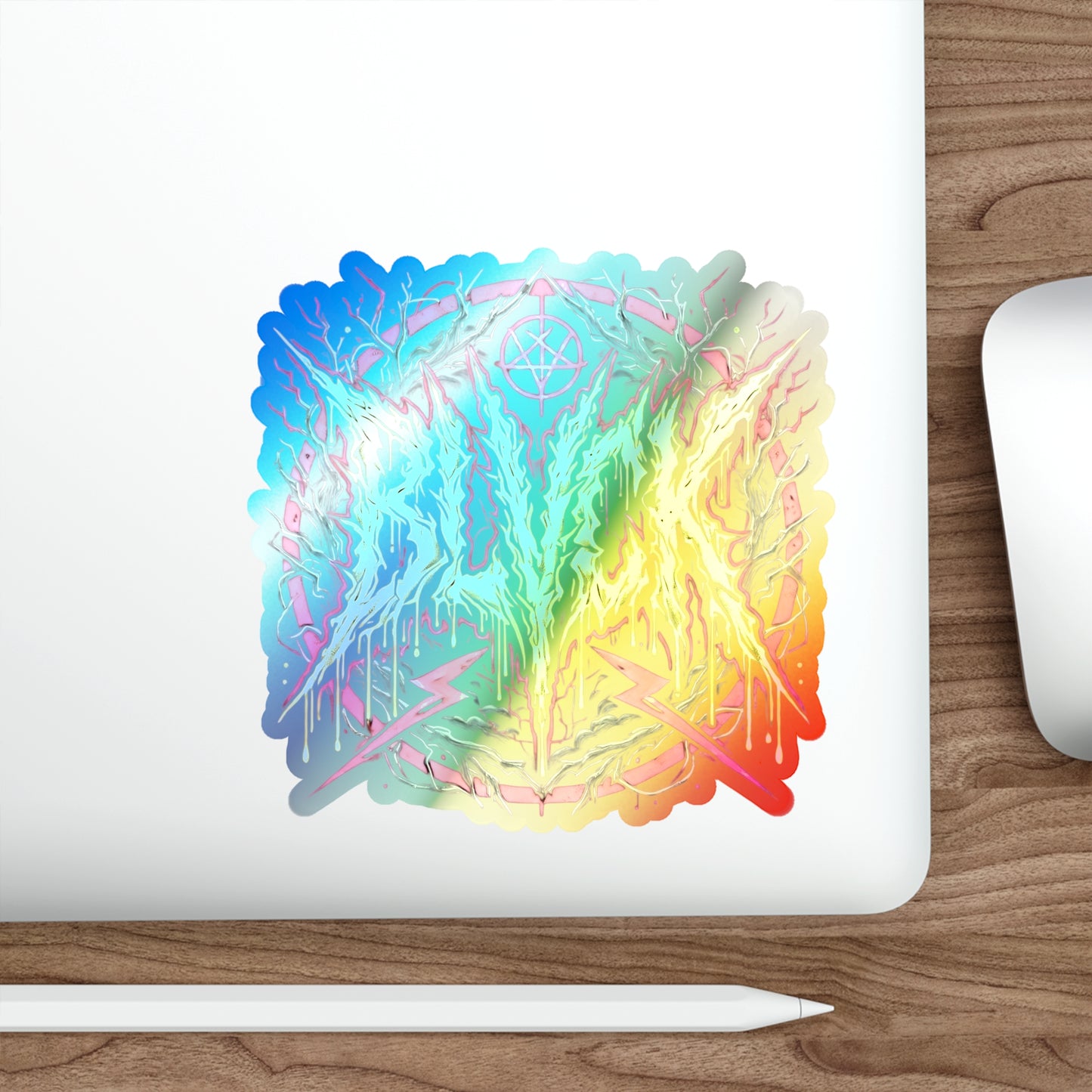BLVCK Sigil // Holographic Sticker // Transmutation Edition