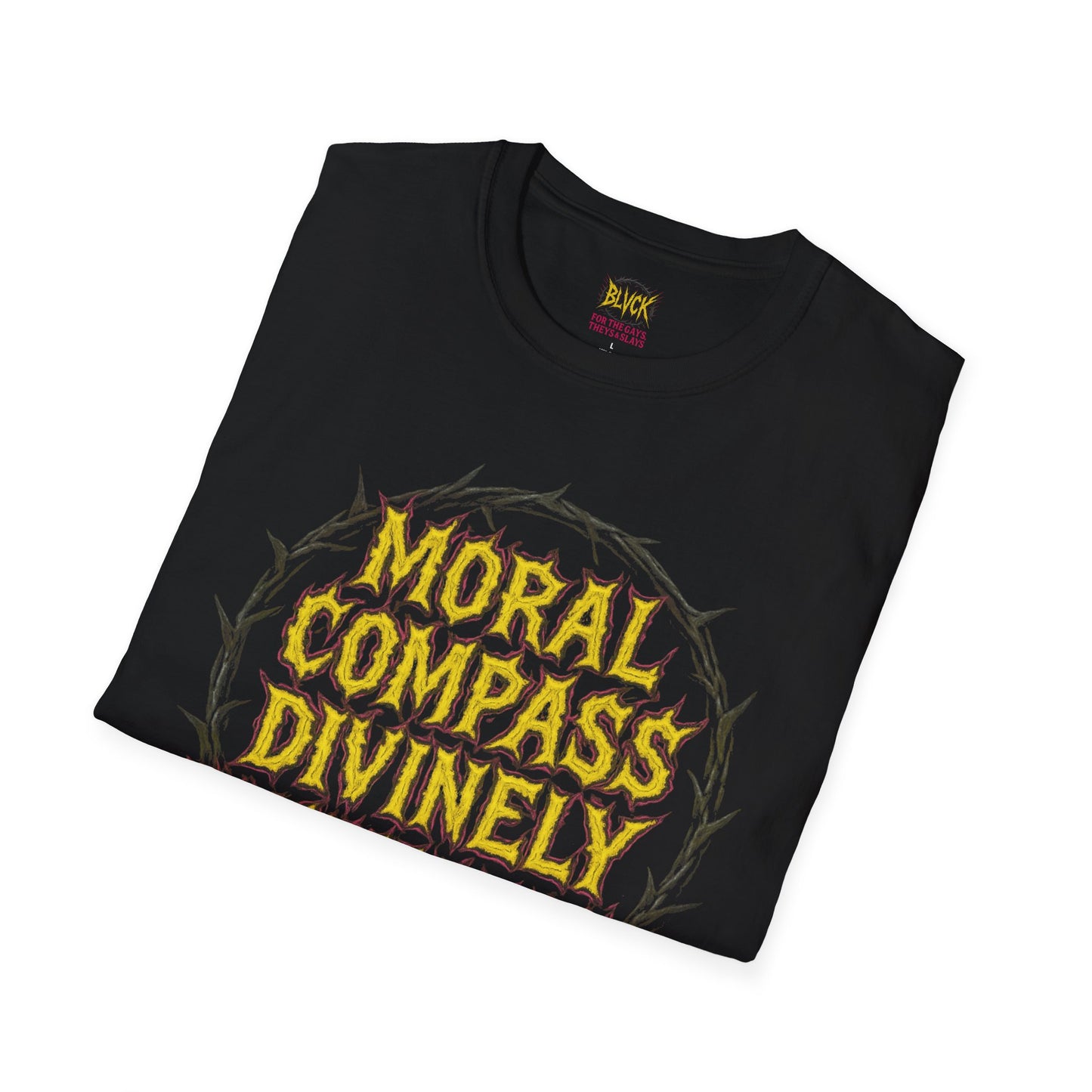 Moral Compass // BLVCK Inherent Code Tee