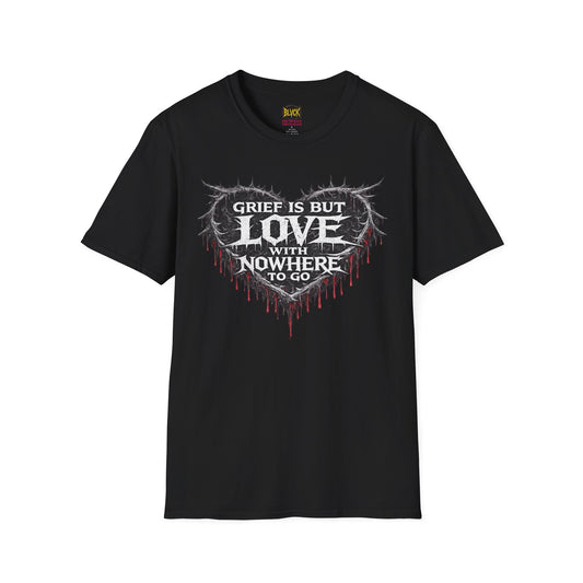 Grief Is Love // BLVCK Mourning Tee