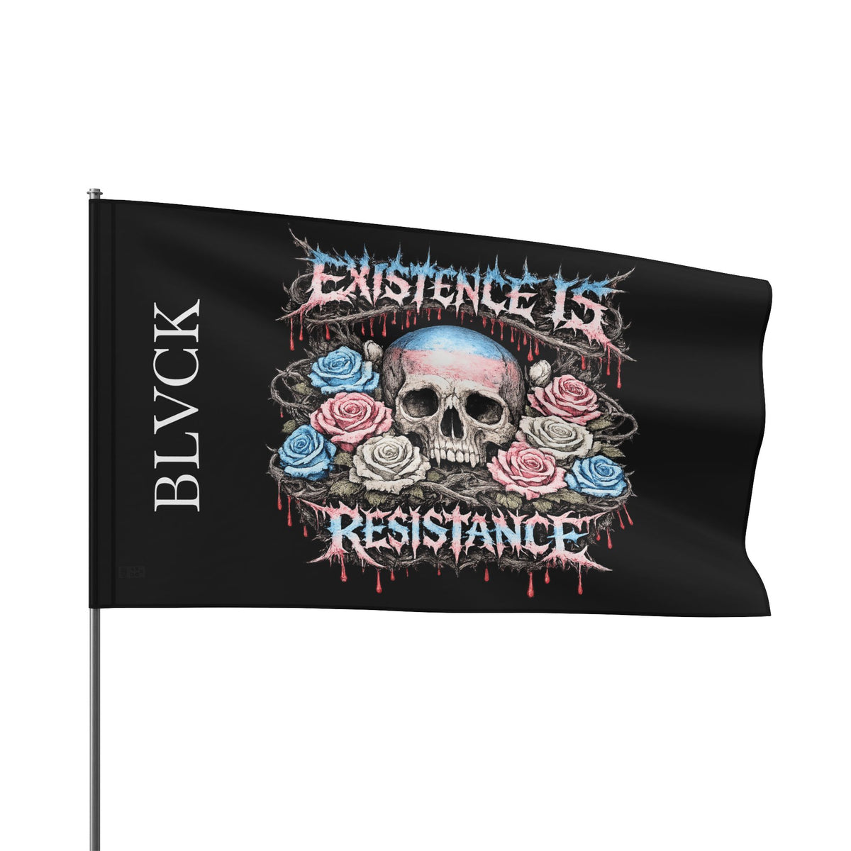 BLVCK Flag // Existence Is Resistance Edition