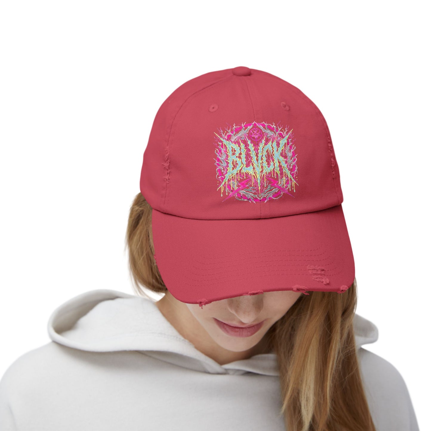 BLVCK // Transmutation Sigil - Distressed Cap
