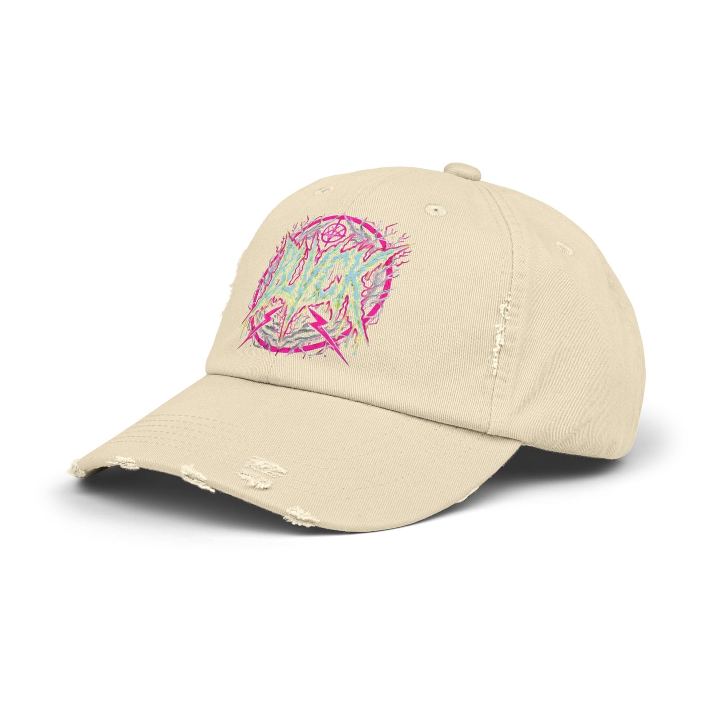 BLVCK // Transmutation Sigil - Distressed Cap