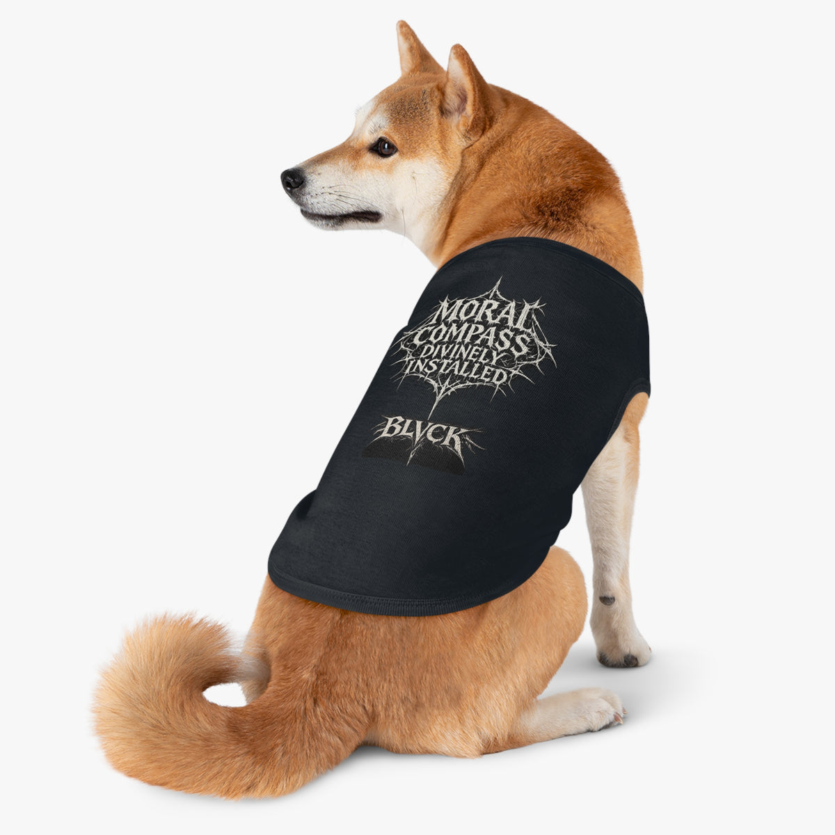 BLVCK // Moral Compass Divinely Installed - Animal Roommate Shirt