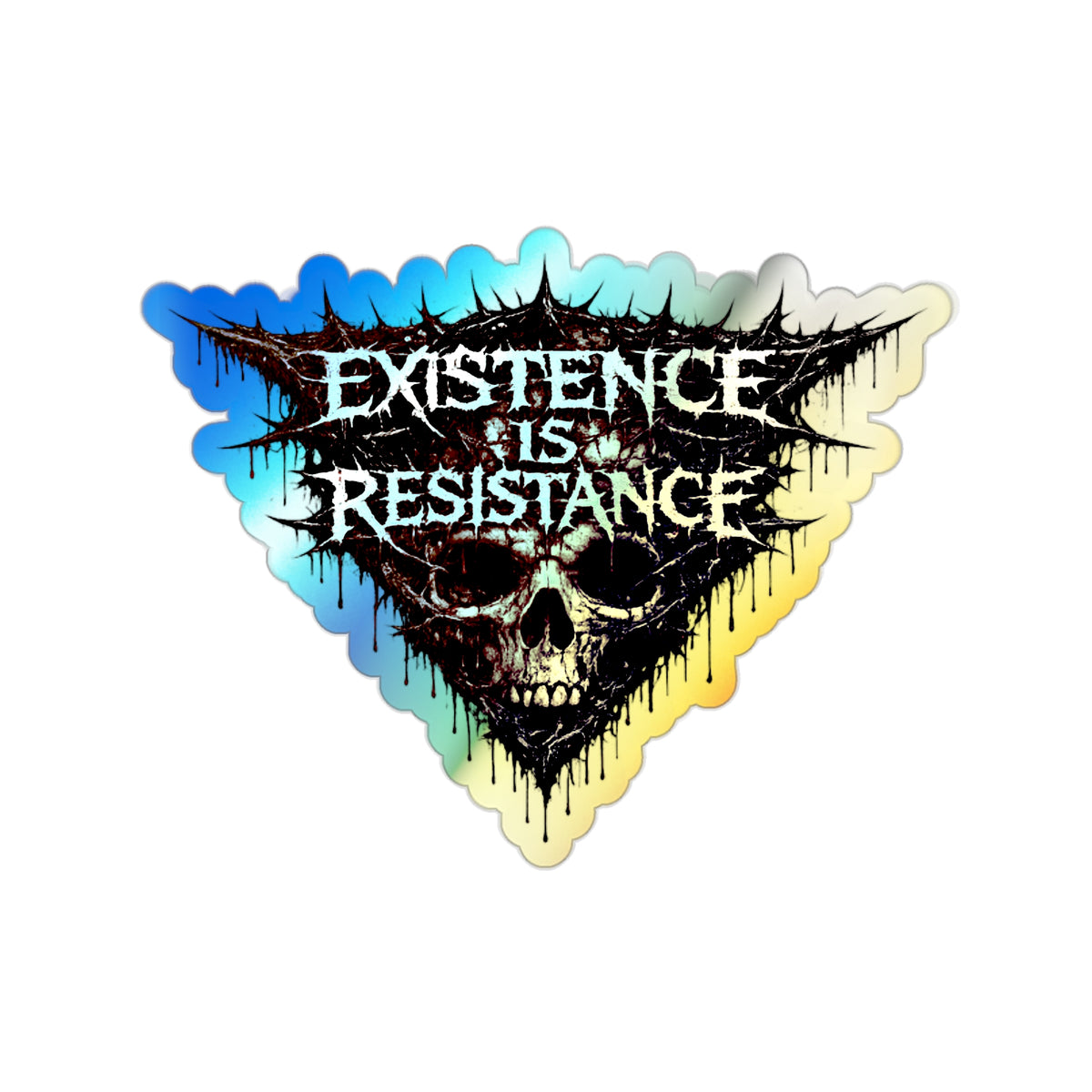 BLVCK Sigil // Holographic Sticker // Existence Edition